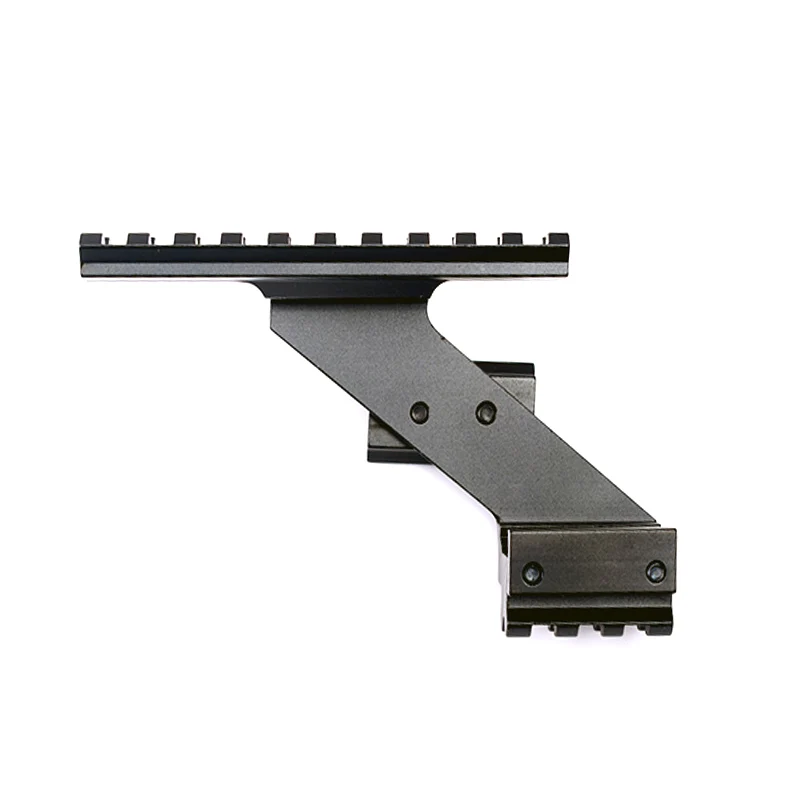 Taktické Pištoľ Pištoľ Top & Bottom Železničnej Rozsah Pohľad Mount Adaptér sa Hodí pre Weaver Picatinny Rail Glock 17 19 20 22 23 30 32