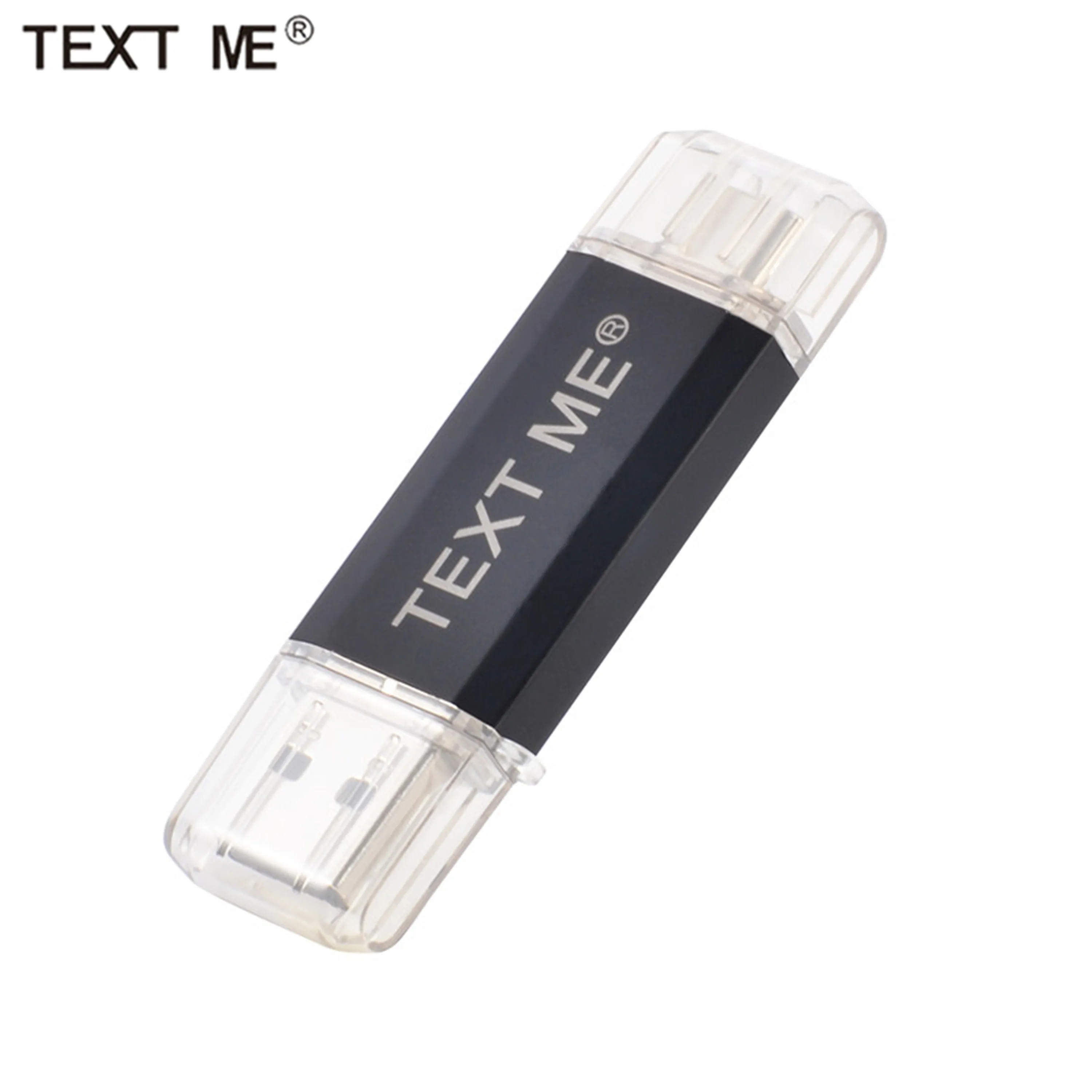 TEXT MI tvorivý Typ-C, USB Flash Disk Typu C Pen Drive 64 GB 32 GB, 16 GB 8 GB 4GBUSB Stick 2.0 kl ' úč pre Typ-C
