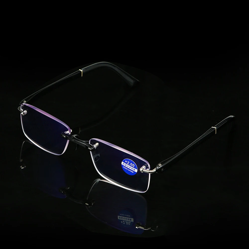 TR90 bez obrúčok Rám Anti-blu Svetla Šošovky Ultralight Okuliare na Čítanie +0.75 +1 +1.25 +1.5 +1.75 +2 +2.5 +2.75 +3 Až +4 Pre Čítanie