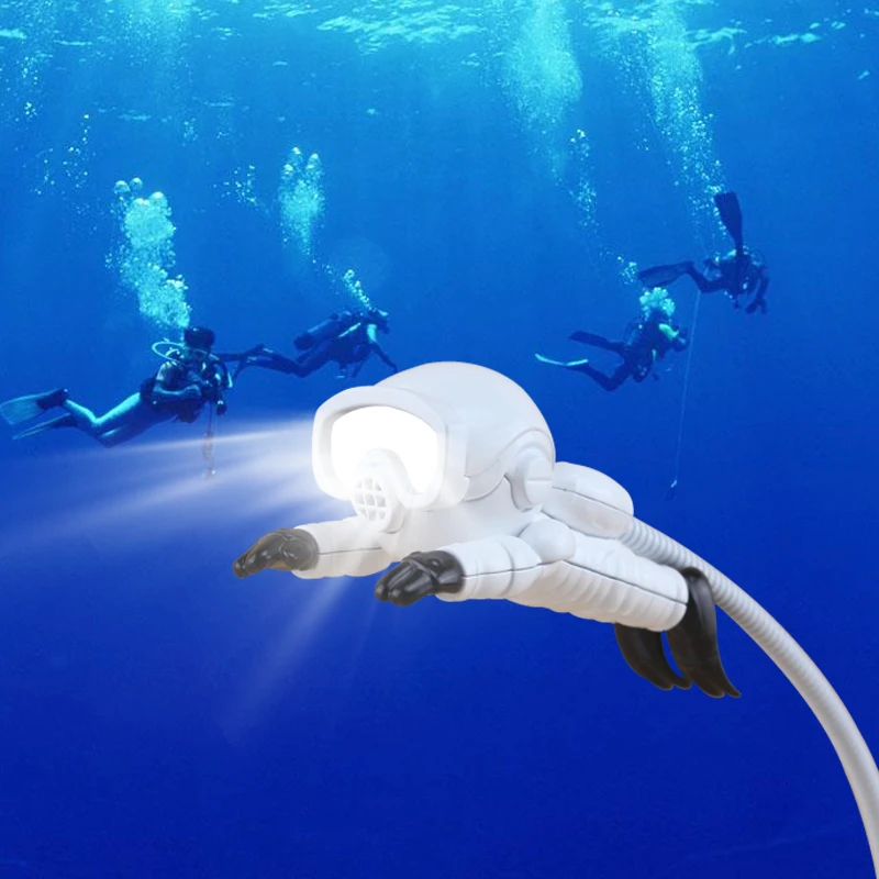 Tvorivý Dar Potápačov'LED Nočné Svetlá pre Nové Elektronické Výrobky, v roku 2019 USB Stolové Osvetlenie Spálne Svetlá, Núdzové Osvetlenie