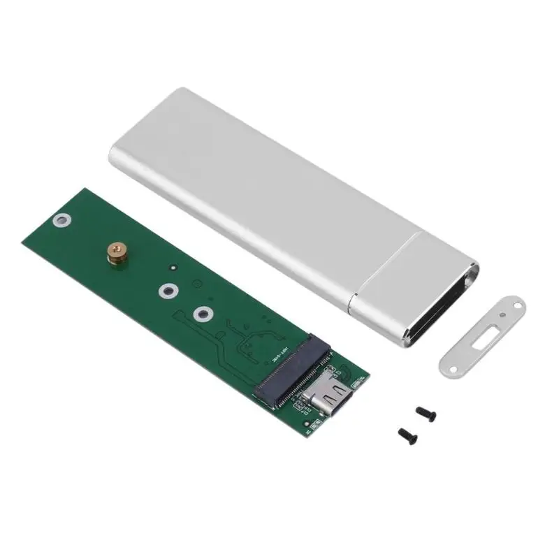 USB 3.1 Typu C do polohy M. 2 NGFF SSD Mobile Pevného Disku Box 6Gbps Vonkajšieho Krytu Prípade za m2 SATA SSD USB 3.1 2260/2280