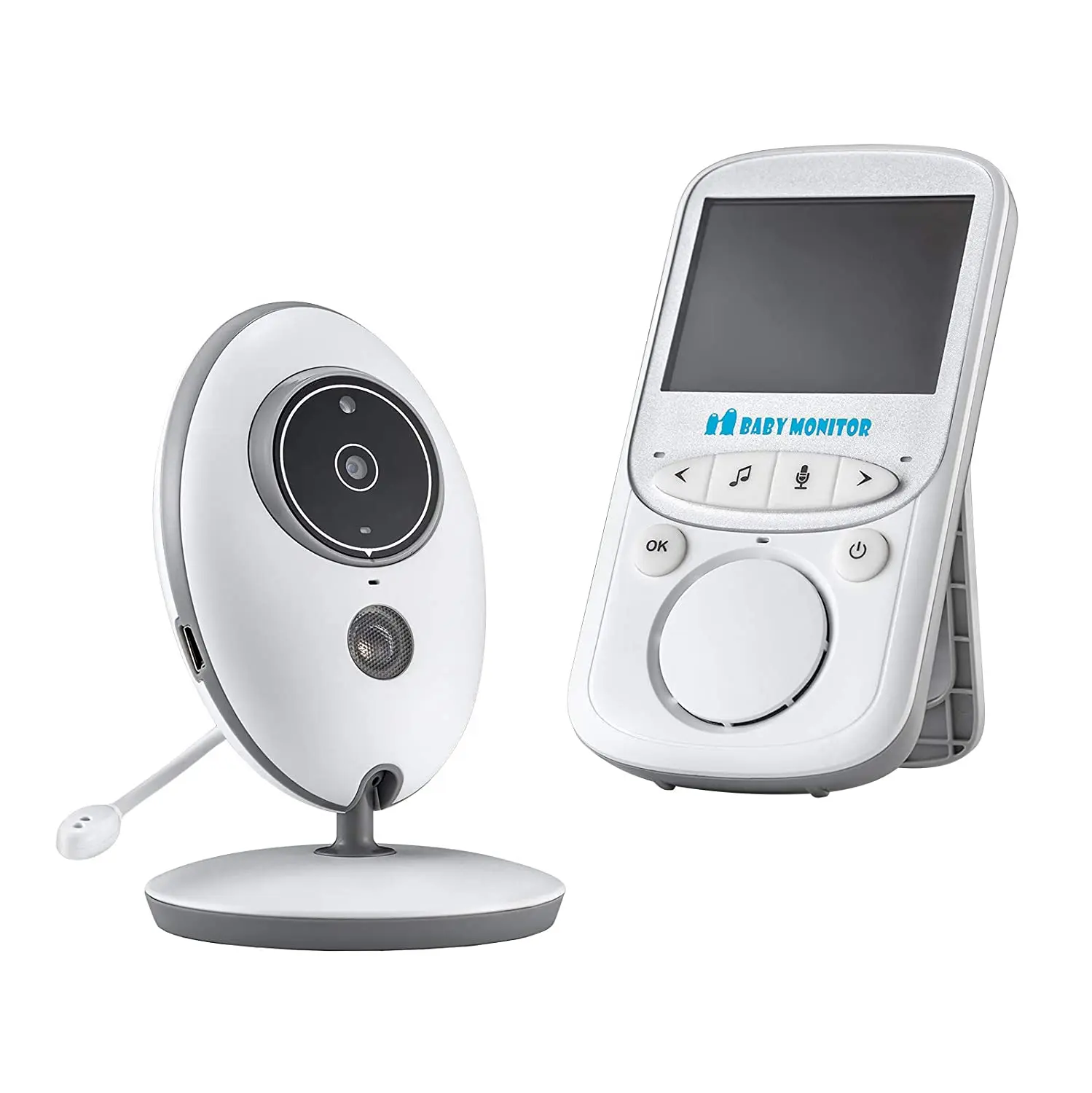 Video Baby Monitor s Bezdrôtovým pripojením Digitálneho Fotoaparátu Vnútorný/Vonkajší Ochranný Dohľad Monitor pre Dieťa/Pet s obojsmerné Audio