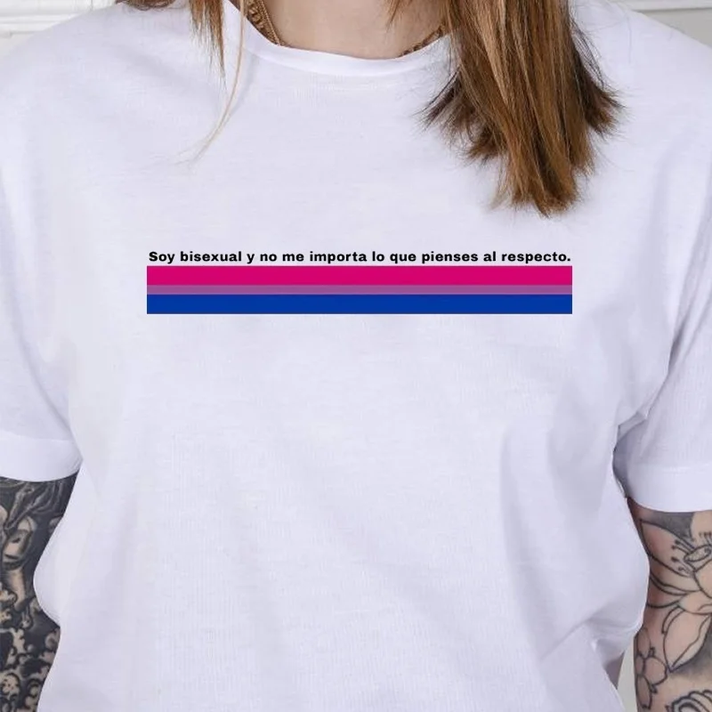 VIP HJN Sója Bisexualy Č Mňa Importa Lo Que Graphic Tee Gay Lesbickej Hrdosti Unisex Tričko T-Shirt Rainbow, Ležérny Zábavné 90. rokov Móda, Top