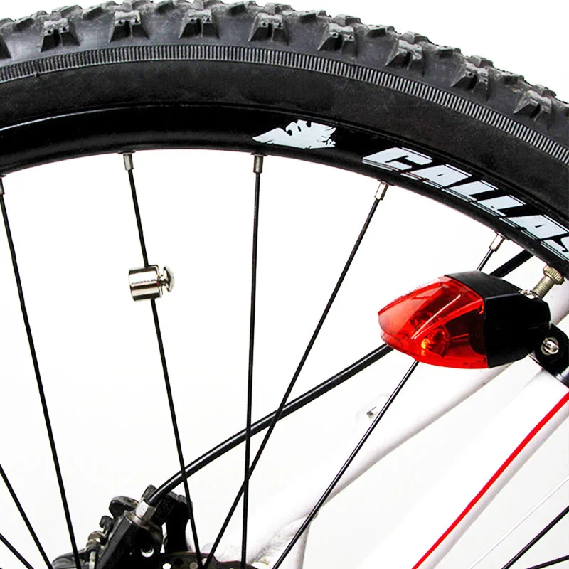 Vodotesné svetlo na bicykel Bez Batérie magnetické Self-powered Bicykel Zadné Svetlo Bez Poplatku Jednoduchá Inštalácia Noc Požičovňa LED zadné svetlo