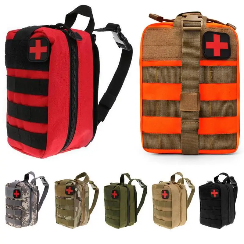 Vonkajšie Cestovné Prvá Pomoc Kit Taktické Lekárska Taška Multifunkčné Pás Pack Camping, Horolezectvo Núdzové Prípade Prežitie Súpravy