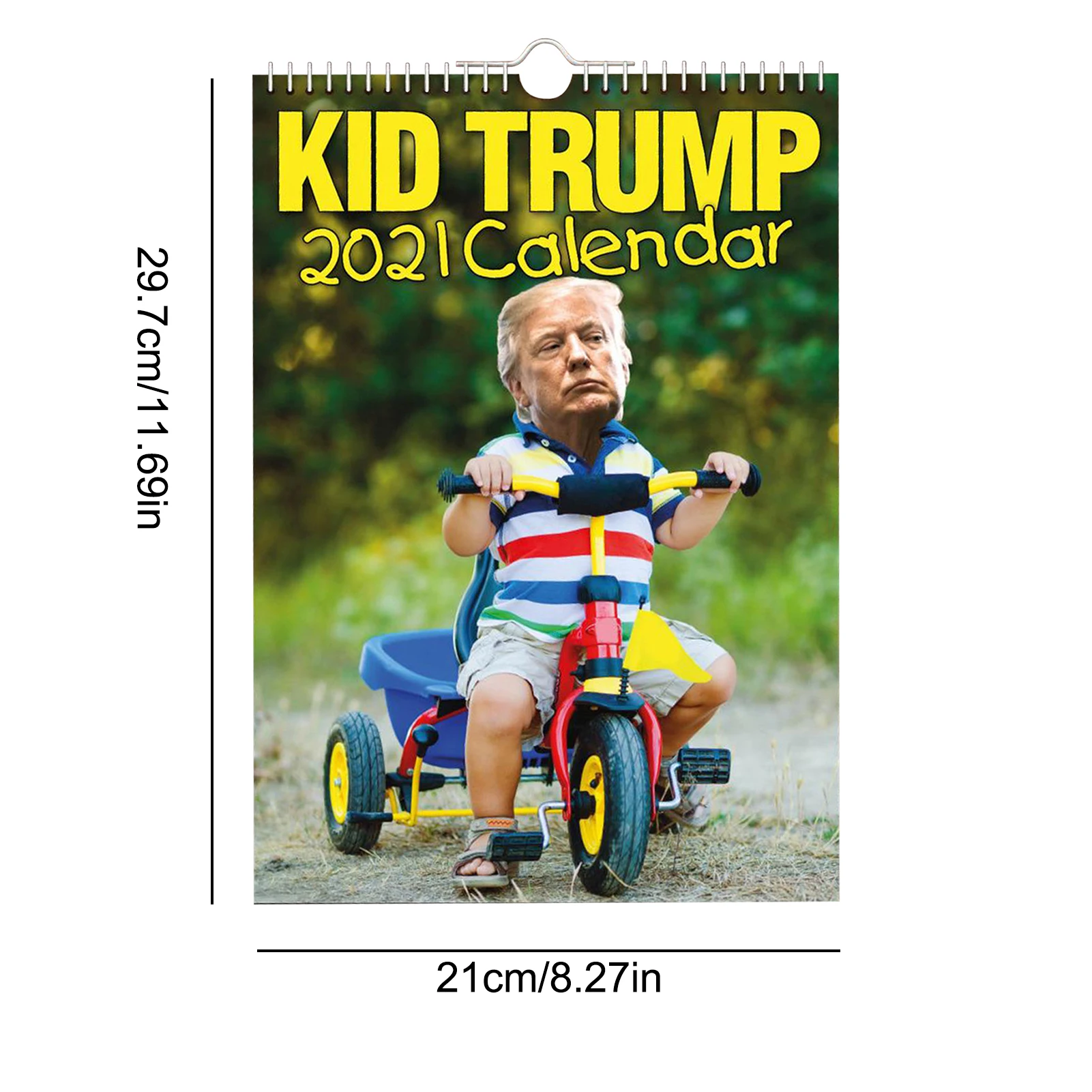 Vtipné 2021 Trump Kalendár na Stenu Vtip Prezidentských Žart Kalendár Dieťa Donald Trump Kalendáre Domov Stôl Dekorácie, Darčeky