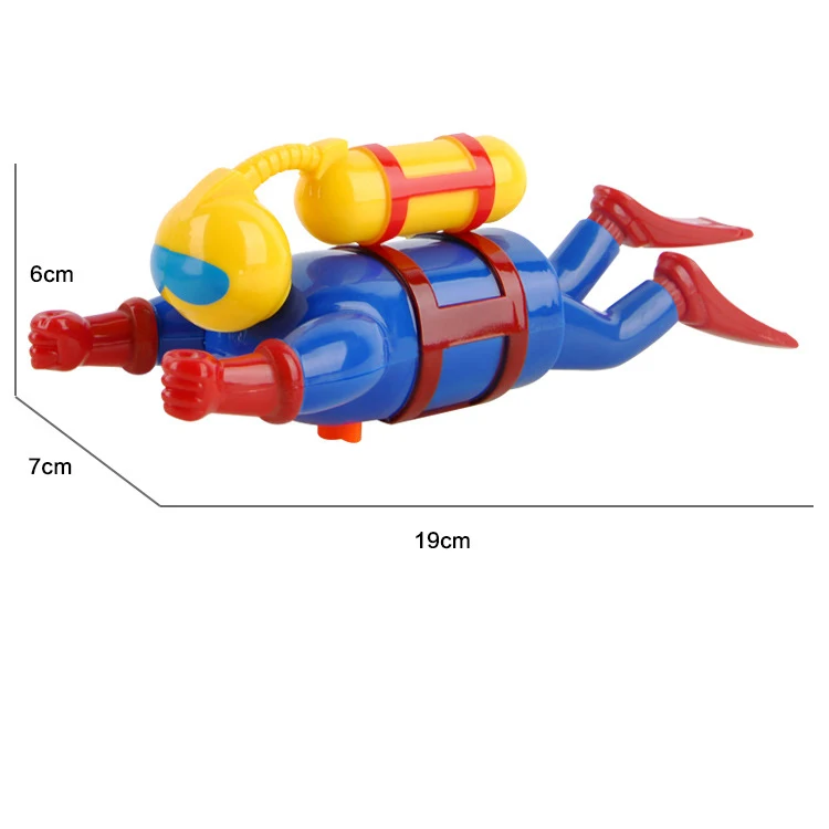 Vtipné Diver je Bábika Hrať Vodné Hračky pre Deti na Reťazca Diver Figúrka Ponoriť Ľudí Vietor, Plávanie, Kúpanie, Potápanie Bazén Hračky