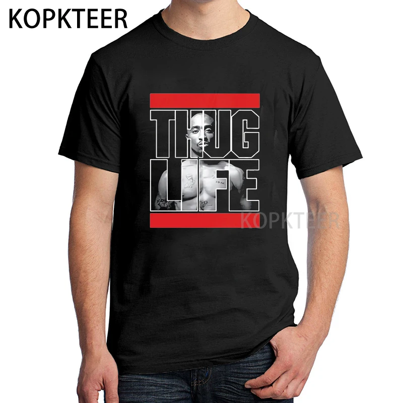 Vtipné Tupac Shakur 2Pac T-Shirt Mužov Lete krátky rukáv, Nový Mužov Topy Tees Streetwear Hip Hop Krátky Rukáv muž chlapec T tričko