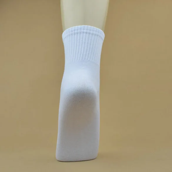 Vysoká Kvalita 5 Párov pánske Členkové Ponožky pánske Bavlnené Nízky Rez Bežné Ponožky Jedna Veľkosť Biela