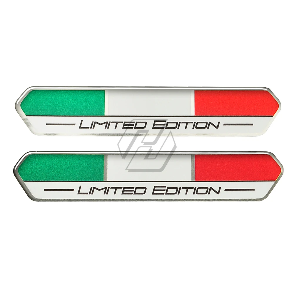 VYSOKÝ LESK KLENUTÝ FINISH GÉL Taliansku Vlajku Limited Edition Nálepky Motocykel Tank Pad Odtlačkový Prípade Aprilia Ducati pre Moto