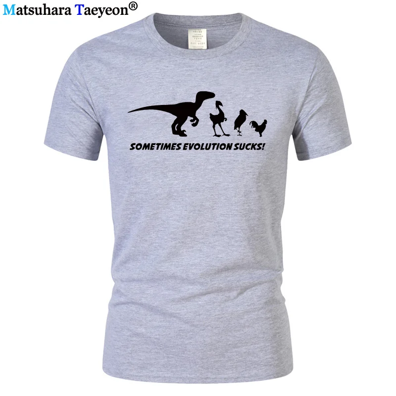 Vývoj Darwin Teória retro vtákov komické pánske tričko Funny t-shirt Bavlna Letné top tričko Mužov Bežné Streetwear Topy Čaj