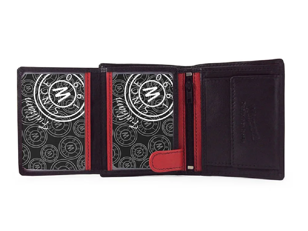 Wildzone pánska peňaženka peňaženky Fulham Napa gumy, peňaženky muž, peňaženky muž, peňaženky muž