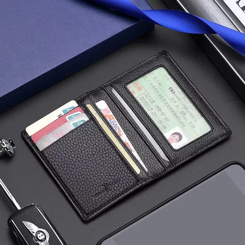 WILLIAMPOLO pánske peňaženky jednoduché vysoko kvalitné kožené zips-zdarma luxusné módne značky nádherné kreditnej karty taška