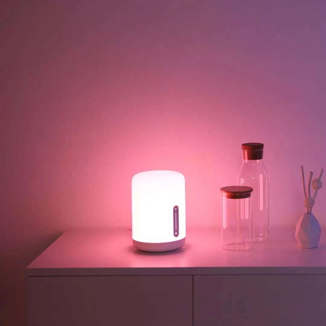 Xiao Mijia Nočná Lampa 2 Smart LED Svetlo, Hlasové Ovládanie Dotykom Prepnúť Smart APP Spálňa Stôl Nočné Svetlo Pre Apple Siri Homekit