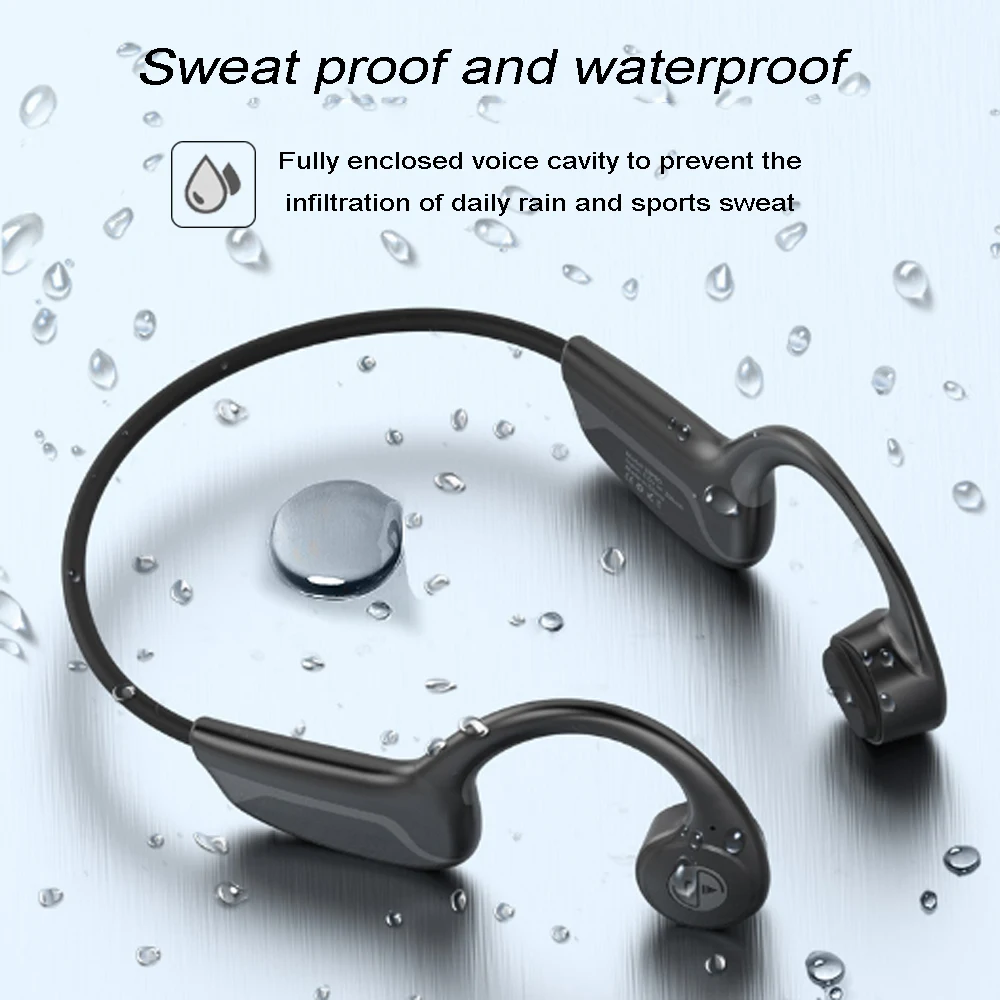 Z8 Kostné Vedenie Bluetooth Headset Bluetooth 5.0 Bezdrôtové Vonkajšie Športové Headset Stereo Kostné Vedenie Bluetooth Headset