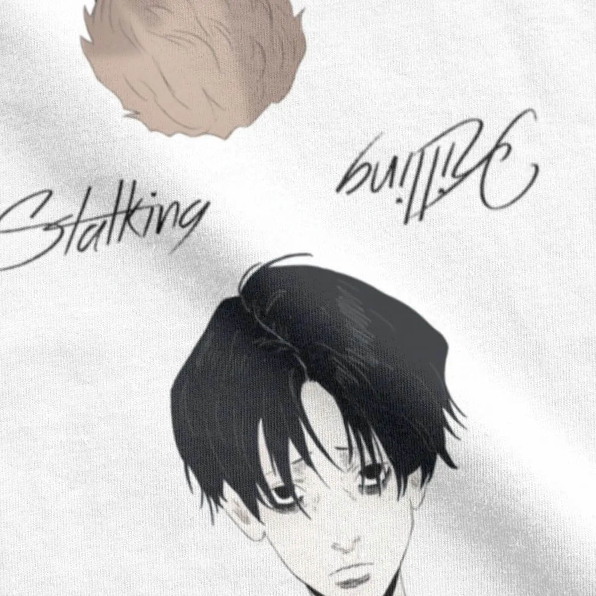 Zabíjanie Stalking Ženy T-shirt Sangwoo Yoonbum Bum kórejský Yaoi Mangy Fashion Tričko O Krk Tees Top Originálne Grafické Oblečenie