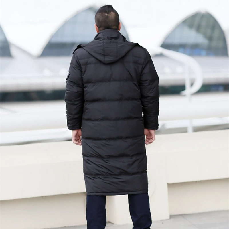Zimné dlho nadol bunda vysoký veľká veľkosť tuku XL kabát Overknee 10XL 9XL plus veľkosť dlho odseku muž zimné oblečenie 8XL 7XL 6XL