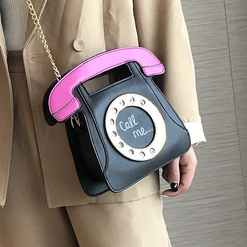 Ženy Telefón Tvar Kabelky 2020 Roztomilý Módne Crossbody Tašky pre Ženské Rameno Messenger Kabelku