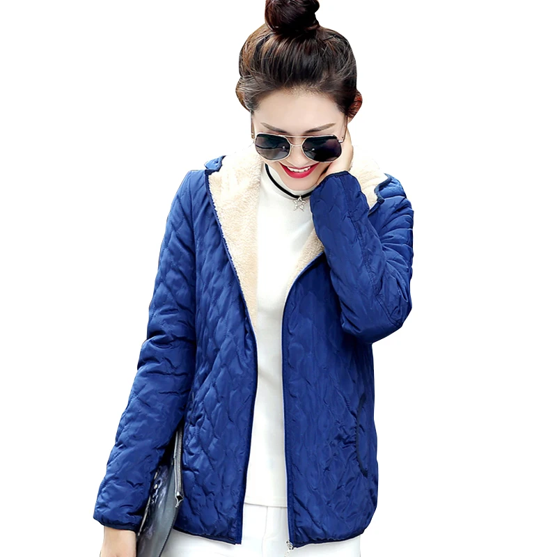 ženy zimný kabát s kapucňou dlho fleece tenké slim jar základné bunda žena vrchné oblečenie krátke dievčatá jaqueta feminina