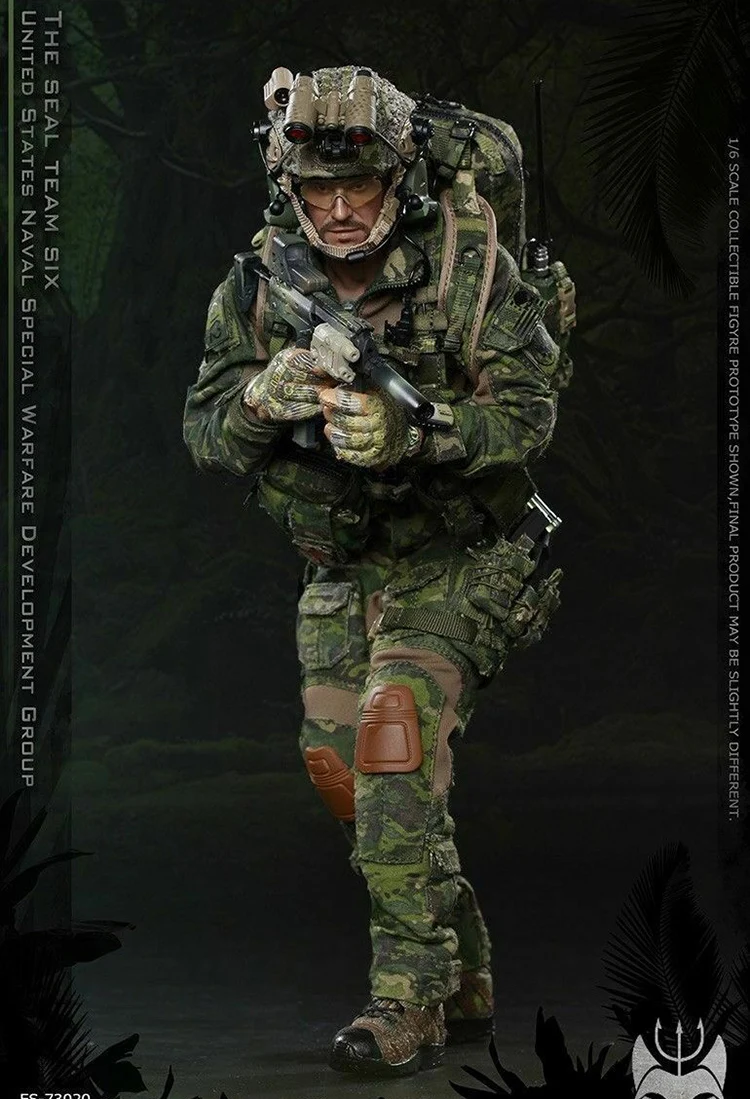 1/6 rozsahu vojenských obrázok modelu SEAL Team 6 DEVGRU Jungle Decapitation FS-73020 12-palcový akcie obrázok model zbierka hračiek