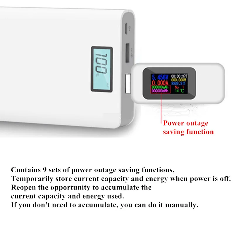 10 v 1 DC Digitálny voltmeter 4-30V USB Tester Mobile Napätie Batérie Aktuálne Tester Meter Detektor Power bank Nabíjačku 20% zľava