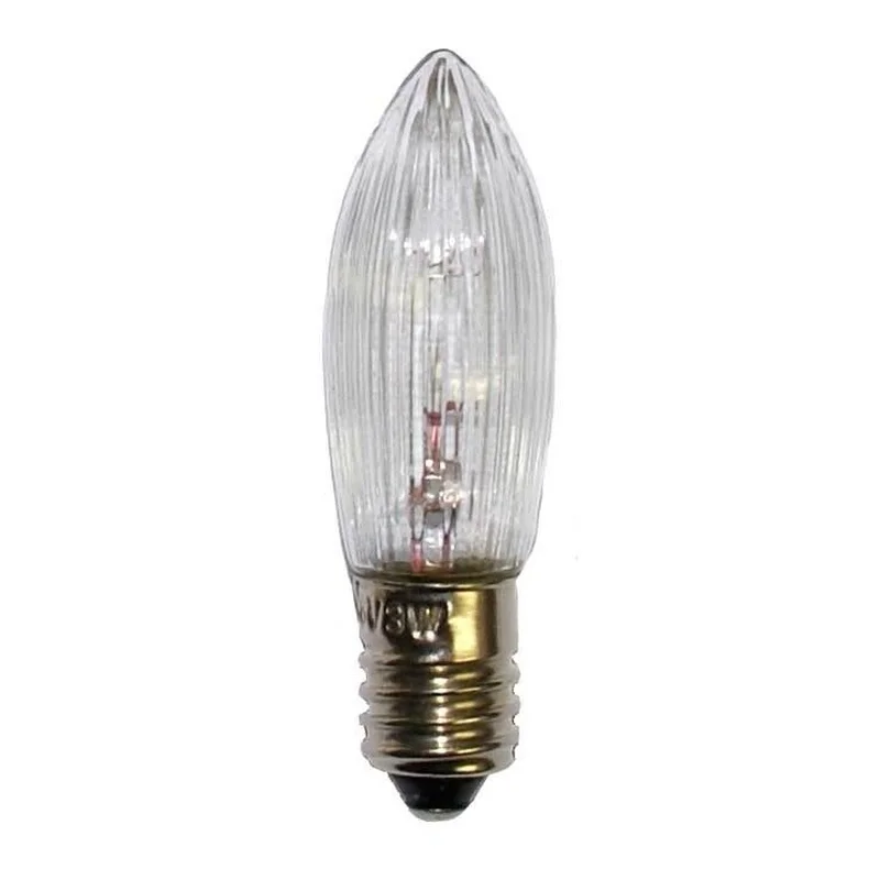 10pcs/pack E10 Náhradné LED Žiarovka Sviečkové Žiarovky pre Ľahké Reťazce 10 V-55 V AC pre Kúpeľne, Kuchyne Domov Žiarovky Dekor