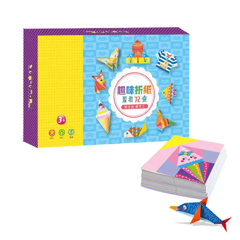152pcs Origami Papier Cartoon Zvierat Knihy, Hračky Deti DIY Dieťa Raného Vzdelávania Vzdelávanie Mš Dary