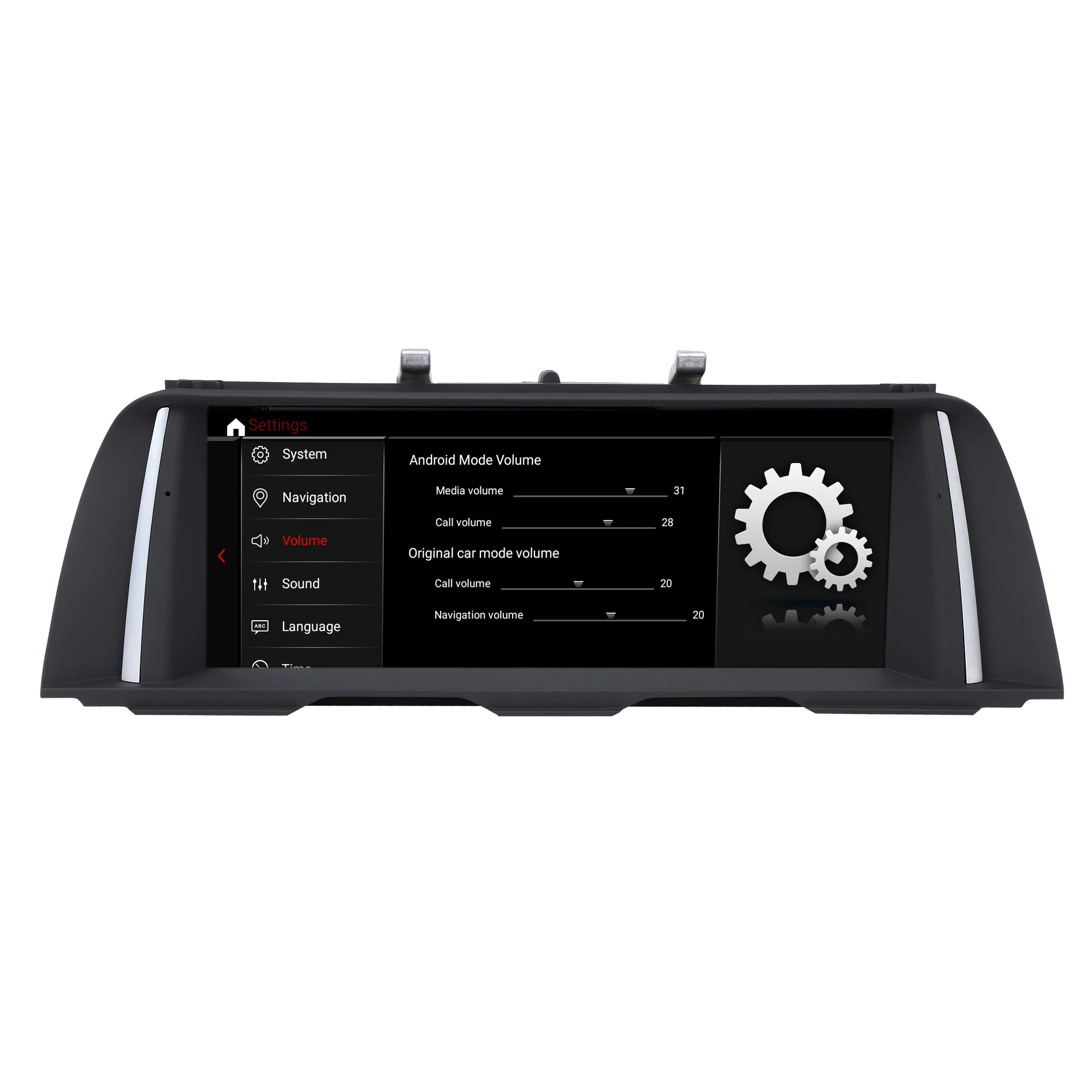 1920*720P 4G+64 G Android10 auto rádio multimediálny prehrávač pre BMW 5 Series F10/F11/520(2011-2017)Pre CIC/NBT gps navigácie 4G NECH
