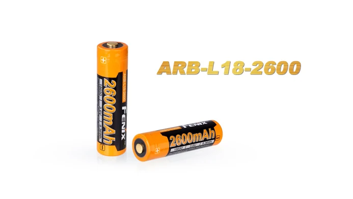 1PCS Fenix ARB-L18-2600 3.6 V 18650 2600mAh Nabíjateľná Li-ion Batéria