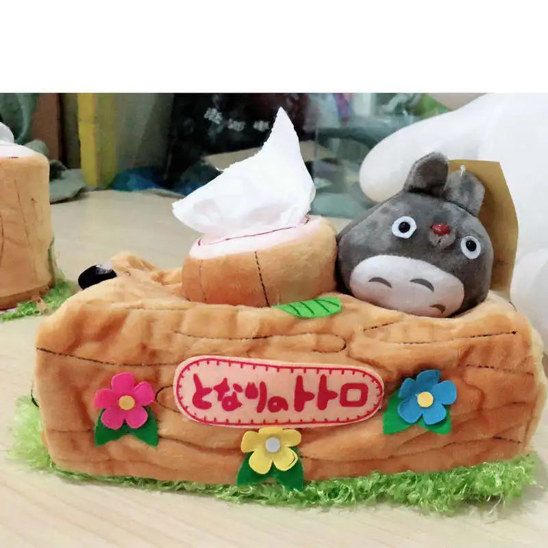 1pcs Plyšové Bábiky Hračky Tkaniva Box Japonskom anime Chinchillas Ťažba Domácnosti Produkt kancelársky stôl ozdobiť darčeky pre dievča