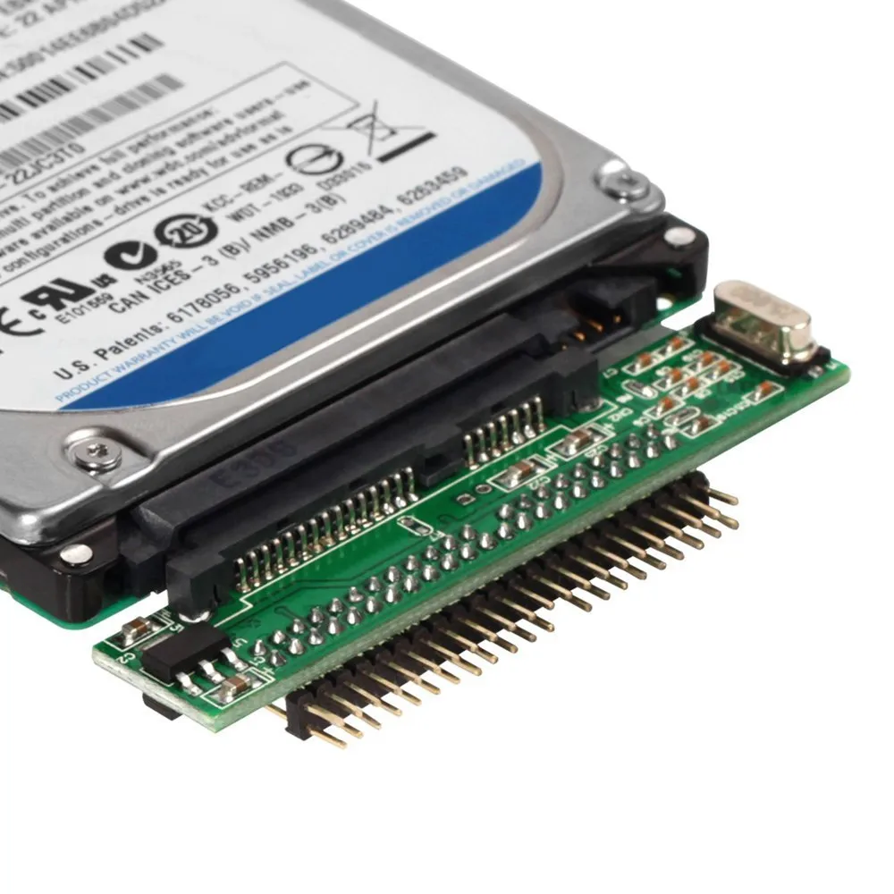 2.5 Palcový HDD SSD Serial ATA 7+15P Ženy do 44 Pin Male PATA IDE Port Adaptéra Karty 2.5