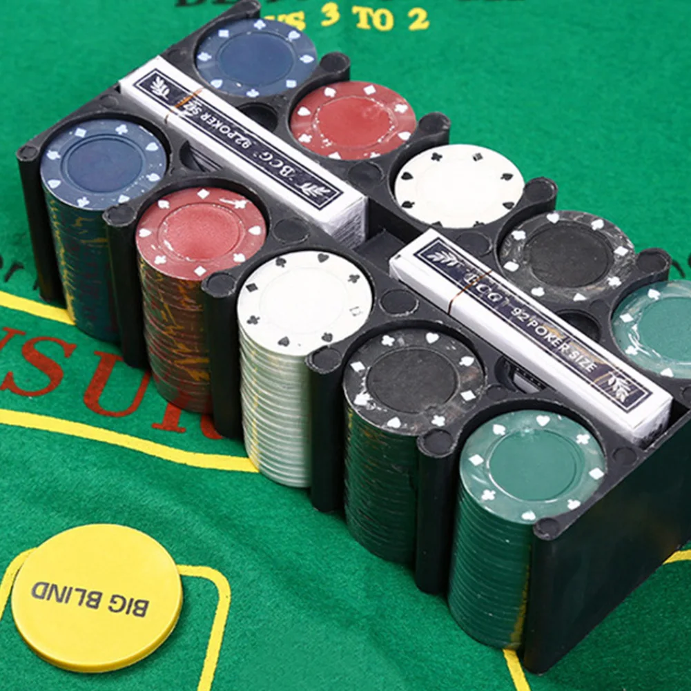200pcs Dospelých Zábavnom Kasíne, Zábavné Hry Poker Nastaviť Prenosné Digitálne Klub Plastových Hliníkových Prípade Ľahká Hračka S Čipmi
