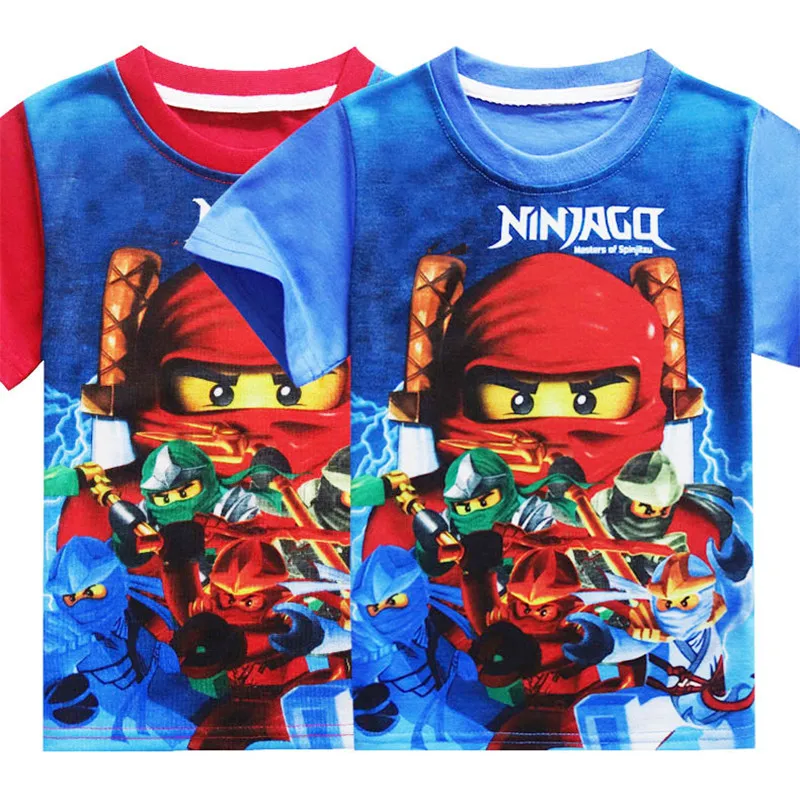 2020 Chlapci T-shirts Ninjago Cartoon Letné Baby Dievčatá T-shirt Deti Ninja Šaty, Kostým Deti Oblečenie Top Tees Ninjago
