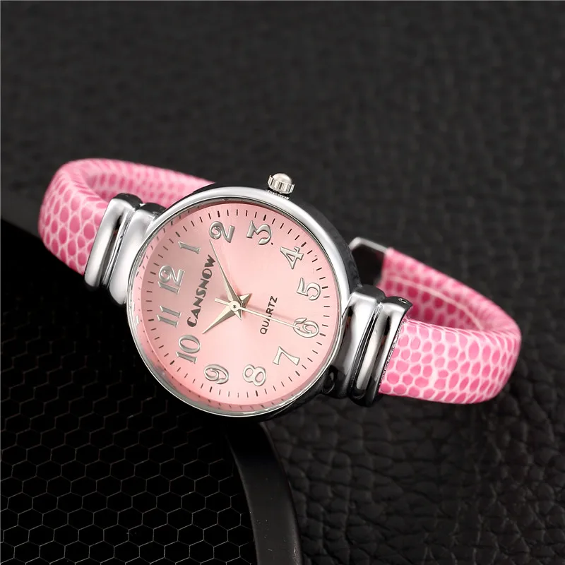 2020 Ružový Balíček Lady Náramok Hodiniek Ženy Reloj Mujer Luxusný Strieborný Pásik Relogio Úplne Bežné Zápästie Quartz Hodinky Dievčatá Hodiny