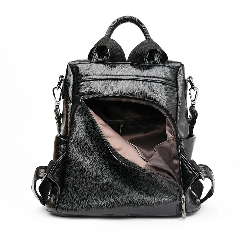 2020 Ženy kožené batoh pre Spojov cestovný batoh ženy školské tašky pre dospievajúce dievčatá Sac Dos veľké Anti-theft batoh