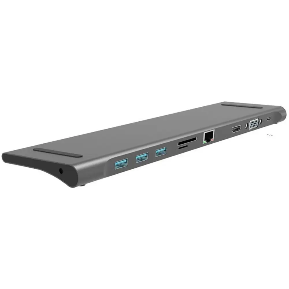 2021 HOT 10 V 1, Multi USB, C HUB Na kompatibilný s HDMI VGA USB Audio Adaptér Pre MacBook Typ C HUB Dokovacej Stanice Pre Notebook