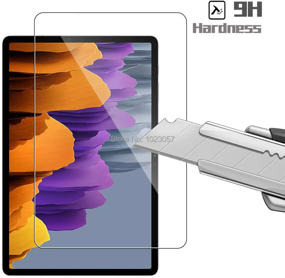 2PCSFor Samsung Galaxy Tab S7 S7+ Plus Tvrdeného Skla Screen Protector SM-T870 SM-T875 SM-T976 0.33 mm 9H HD nevýbušnom Film