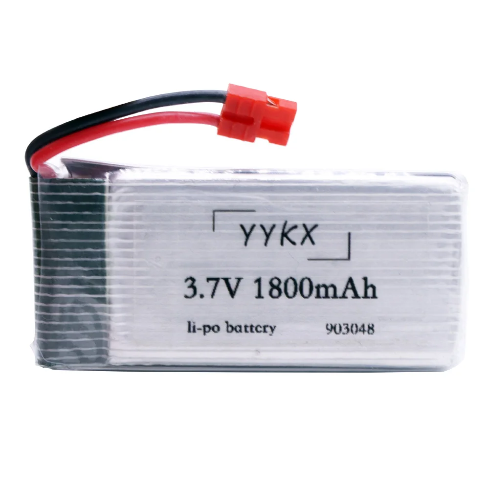 3,7 V 1800mAh lipo Batérie XH2.54/SM/JST/XH4.0 Konektor pre KY601S SYMA X5 X5S X5C X5SC X5SH X5SW X5HW X5UW M18 H5P HQ898 H11D H11C