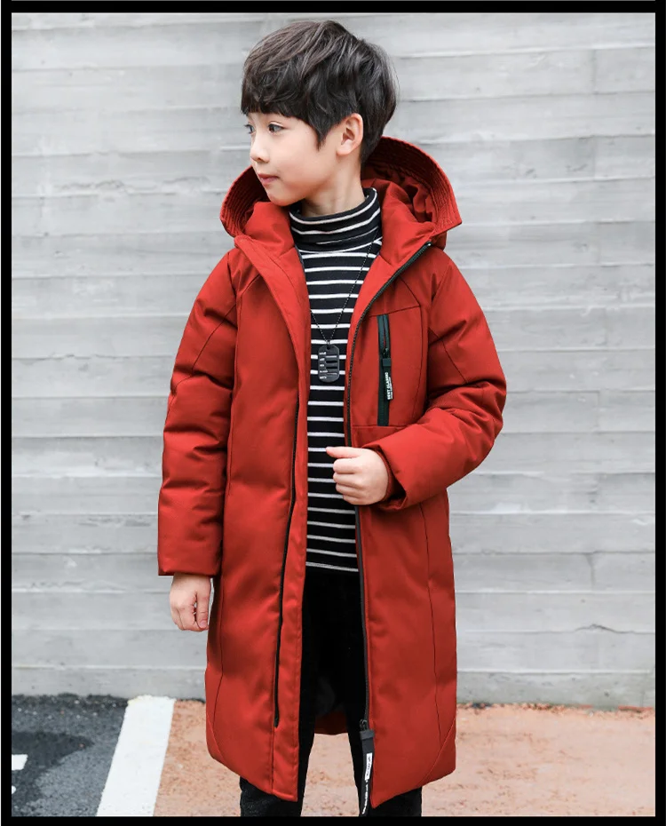 -30 stupňov deti kabát deti oblečenie 2019 chlapec oblečenie teplá zimná bunda s Kapucňou kabát nepremokavé zahustiť vrchné oblečenie deti vetrovka