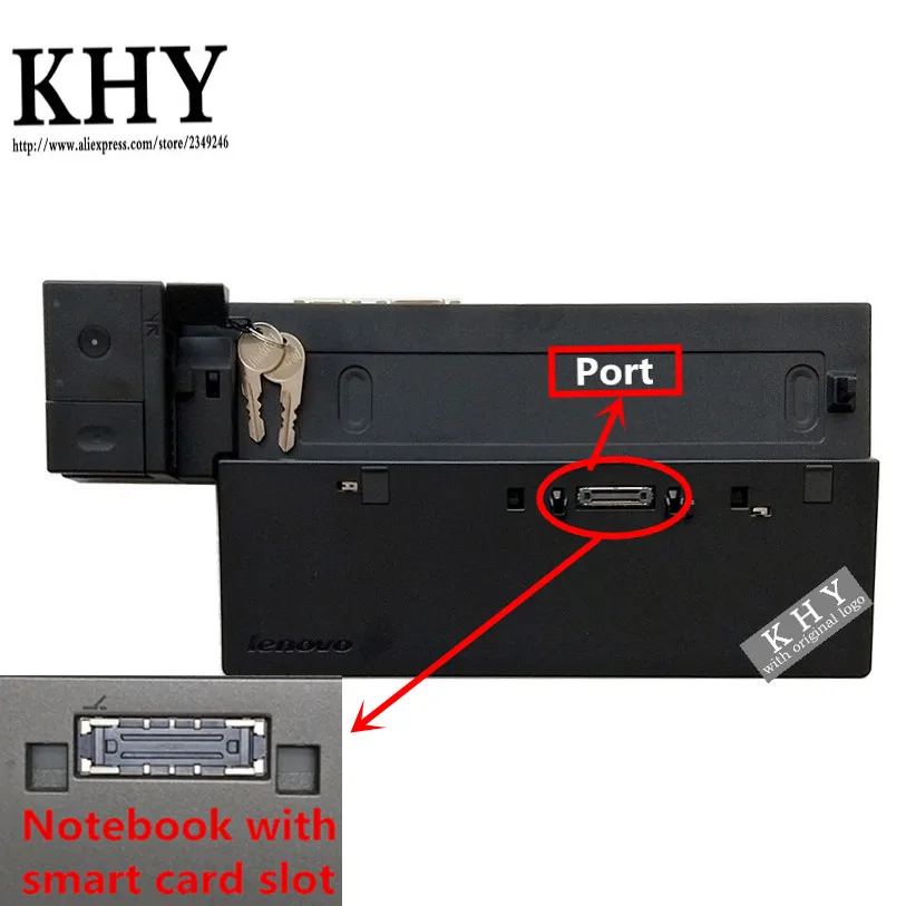 40A10 ThinkPad Pro Dock Port replicator pre ThinkPad T440 T440s T440p T450 T450s T460 T460p T460s T470 T470p T470s 04W3948