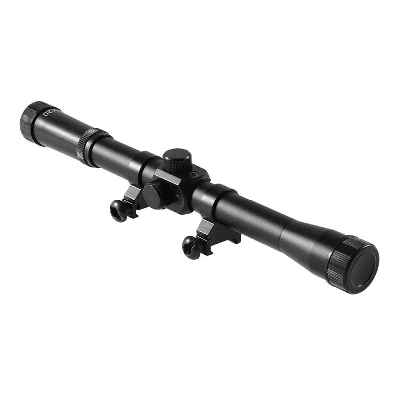 4x20 Lov Riflescopes Holografické Pohľad Taktické Optika Airsoftové vzduchovky Streľba Odbory Sniper Reticle Pištole Reflex Pohľad