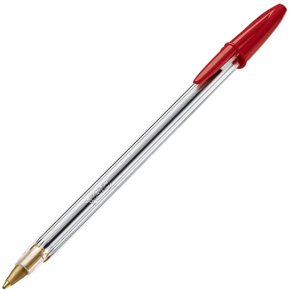 50 Ks Bic Guľôčkové Pero, Modrá Čierna Červená Cristal Medium Pen Box Kancelárske Potreby Školy Kancelárske Potreby Študentov Jednoduché Písanie Zadarmo Lode