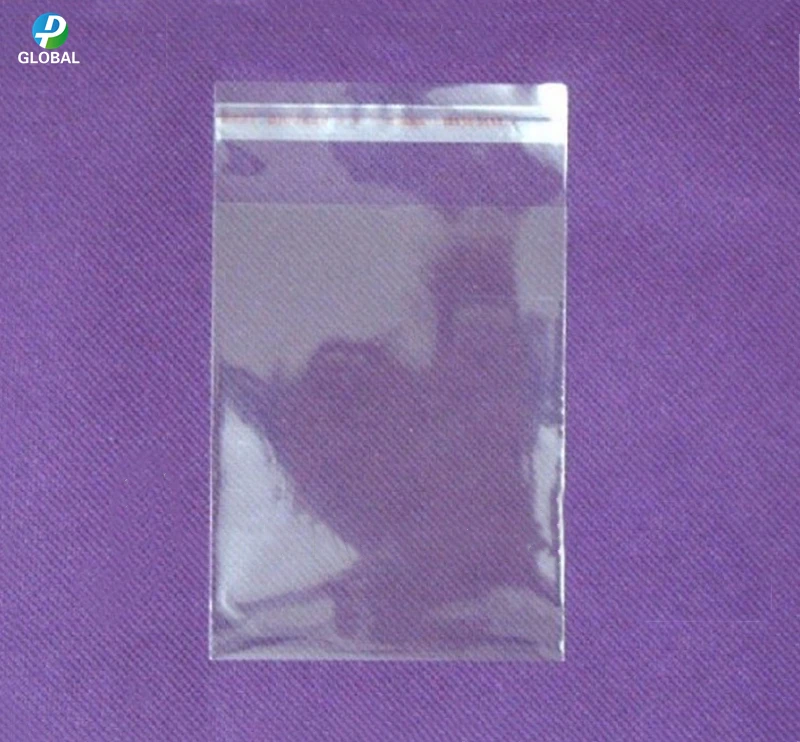 500pcs 8*12 cm Samolepiace Tesnenie Plastové Tašky Uzatvárateľnom oblečenie Poly funkcie opp tašky Transparentné Candy /Darček / Šperky Package Tašky