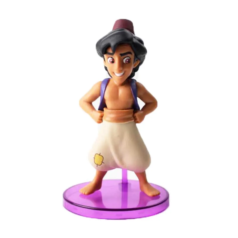 7pcs/set Princezná Údaje Zlé Opice Tiger Aladdin a Jeho Lampa PVC Akcie Obrázok Model Hračky pre Deti