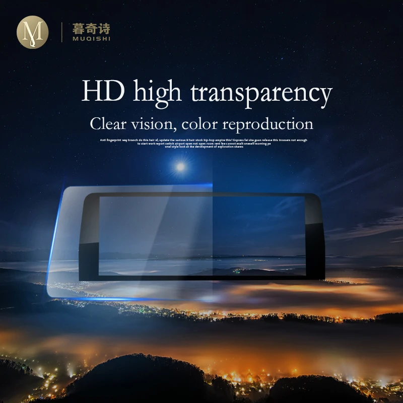 8 palcový Pre Hyundai Santa Fe 2018 2019 2020 Auta GPS navigácie Ochranný film Tvrdeného skla Screen protector Prerobit Anti-scratch