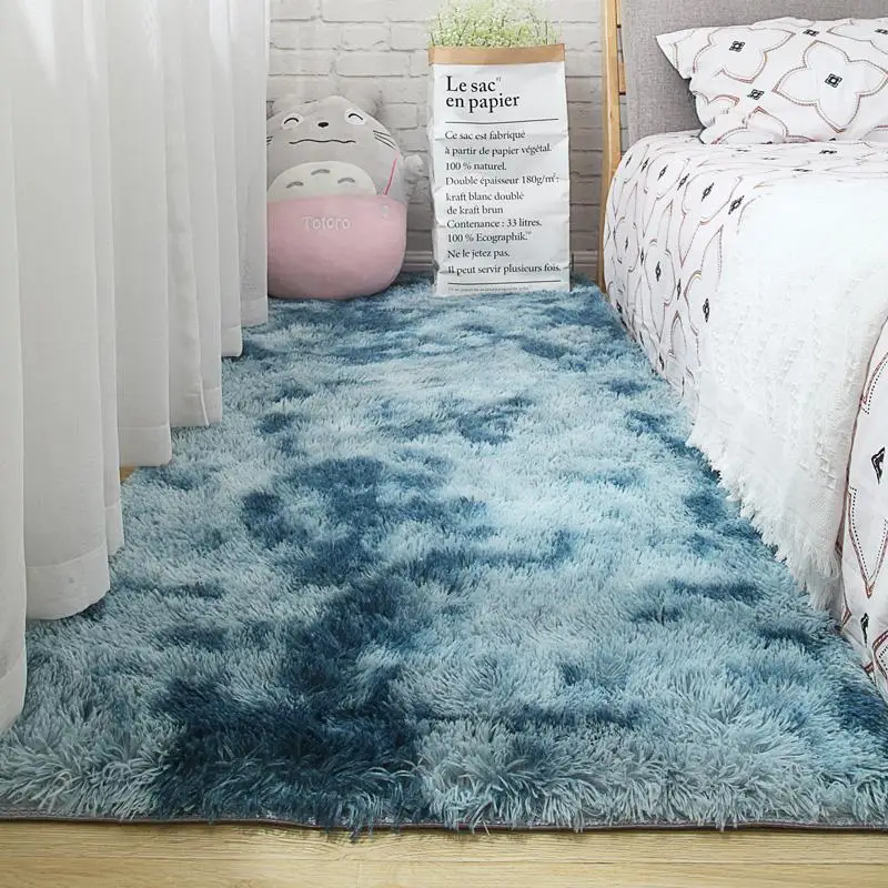 9 Obývacia izba koberec spálňa posteli mat jednoduché modernej šedej domácnosti, podlahy koberec jemnú pokožku-priateľské multi-zone použiť deku