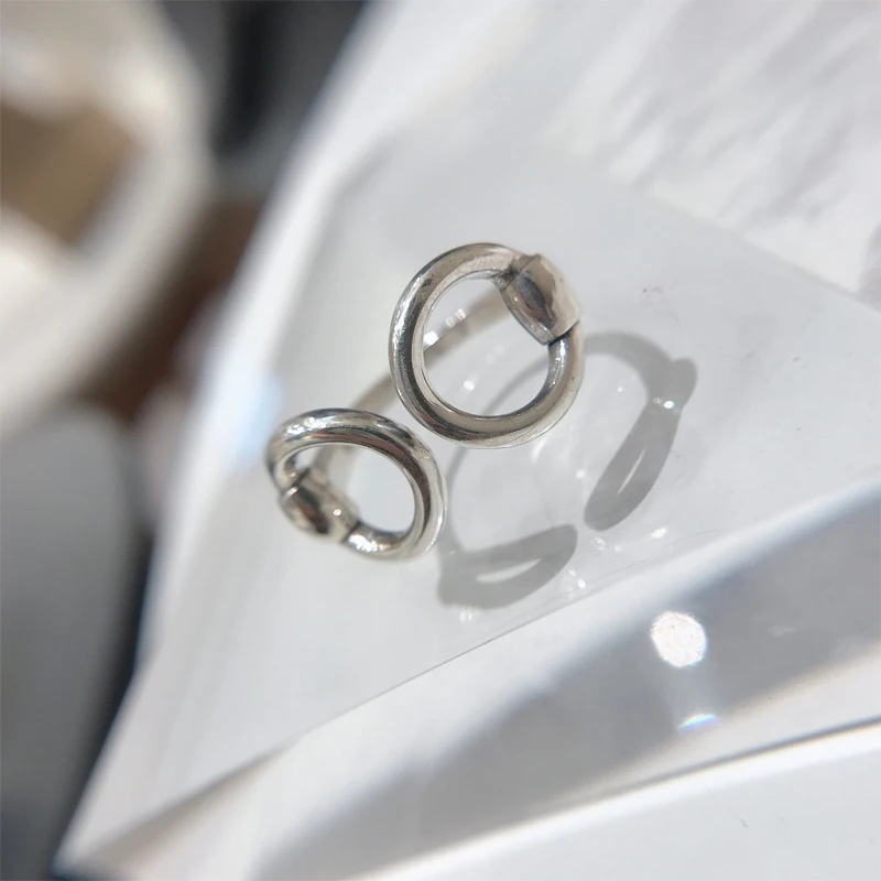 925 Sterling Silver Módne 2020 Prstene Pre Ženy Nastaviť ryby Svadobné Láska Nastaviteľné Roztomilý Minimalistický Jednoduché Šperky Darček