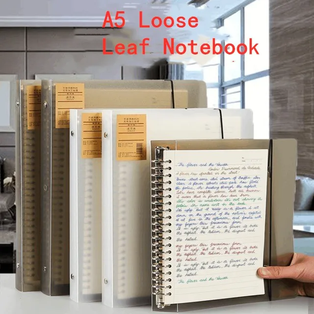 A5 B5 20Holes Loose-Leaf Notebook Náplň 60Sheet Špirála Binder Papier Index Vnútri Stránke Dot Grid Prázdne Connell kancelárske potreby