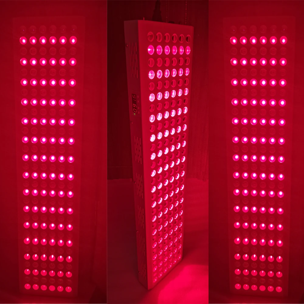 Anti Aging 1000/1500WRed led Terapia panel tmavo Červená 660nm v Blízkosti Infračerveného 850nm pre Plné Telo Led Svetlo Úľavu od Bolesti, červená rásť svetlo
