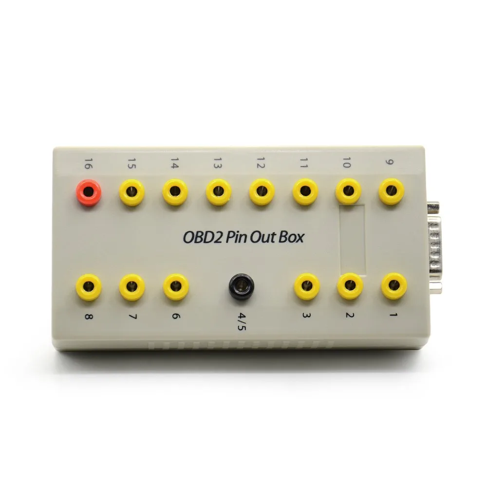 Auto Diagnostický kábel pre OBD2 Pin-Out Box OBDII Breakout Box Tester Pin-Out box OBD2 pre diagnostika